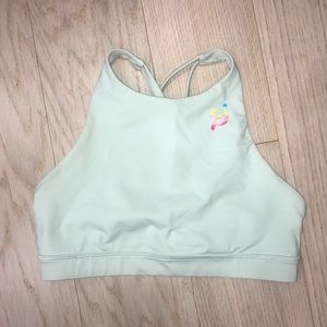 Peloton Lululemon Retro Energy Bra High Neck